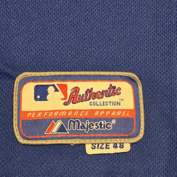 Majestic Authentic Collection Brett Lawrie 13 Blue Jays Jersey - Picture 3 of 6